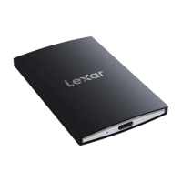 Lexar SL500 2TB Type-C 3.2 Gen 2x2 Portable SSD (Black)